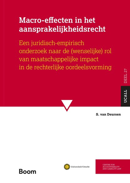 Macro-effecten in het aansprakelijkheidsrecht, S. van Deursen - Ebook Adobe PDF - 9789400115064