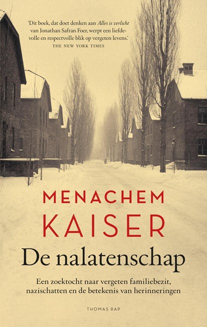 De nalatenschap, Menachem Kaiser - Ebook - 9789400405486