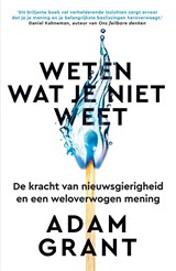 Weten wat je niet weet - Adam Grant - 9789400514119