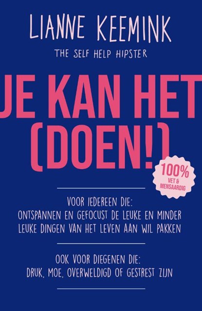 Je kan het (doen!), Lianne Keemink - Paperback - 9789400514553
