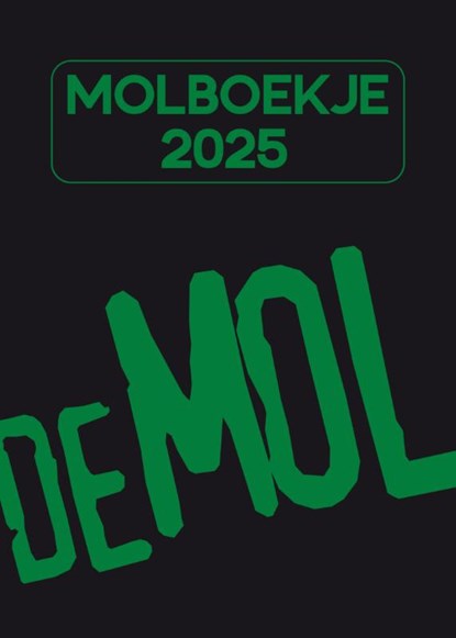 Molboekje 2025. - Wie is de Mol?, niet bekend - Gebonden - 9789400518148