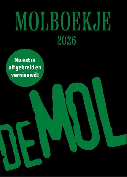 Wie is de Mol? - Molboekje 2026, Wie is de Mol - Gebonden - 9789400519367