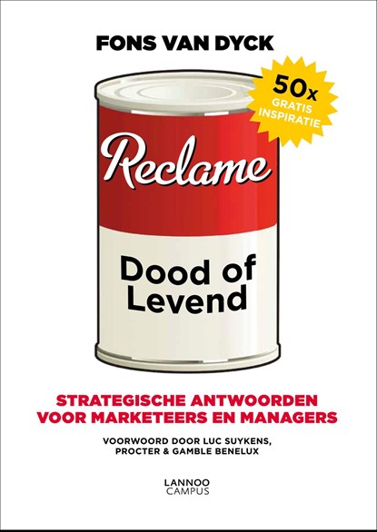 Reclame: dood of levend, Fons Van Dyck - Ebook - 9789401408325