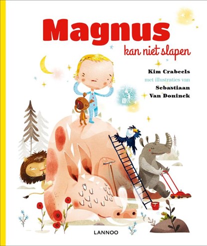Magnus kan niet slapen, Kim Crabeels - Gebonden - 9789401409636