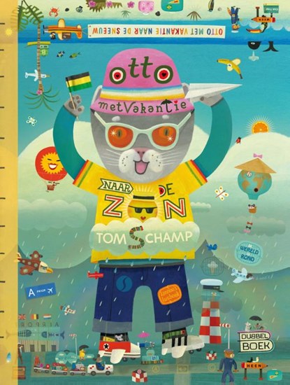 Otto met vakantie naar de zon; Otto met vakantie naar de sneeuw, Tom Schamp - Gebonden - 9789401412186
