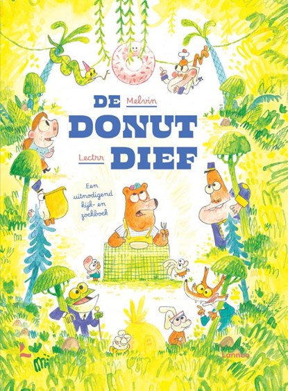 De donutdief, Melvin ; Lectrr - Gebonden - 9789401414463