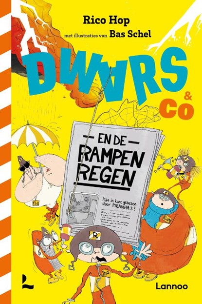Dwars & Co en de rampenregen, Rico Hop - Gebonden - 9789401415781