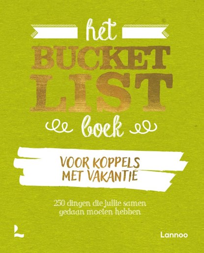Het Bucketlist boek voor koppels met vakantie, niet bekend - Paperback - 9789401421775