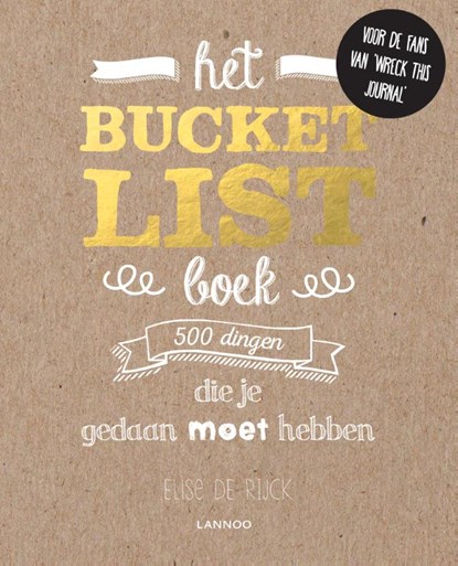 Het Bucketlist boek, Elise De Rijck - Paperback - 9789401423618