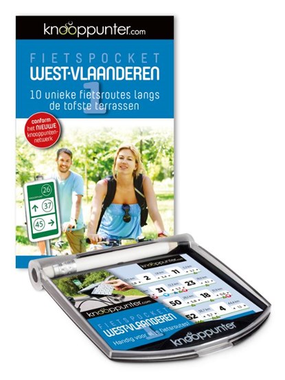 Knooppunter Fietspocket West-Vlaanderen 1 + knooppunterhouder, Patrick Cornillie - Paperback - 9789401423786