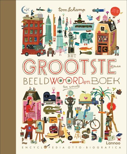 Het grootste en leukste beeldwoordenboek ter wereld, Tom Schamp - Gebonden - 9789401425599