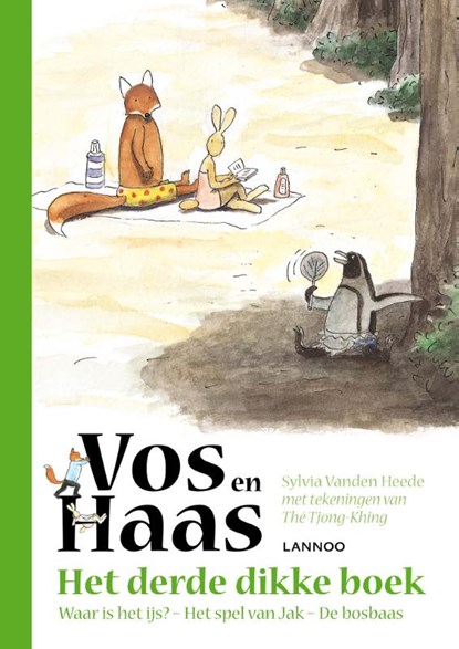 Het derde dikke boek van Vos en Haas, Sylvia Vanden Heede - Paperback - 9789401432719