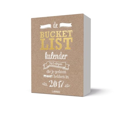 De Bucketlist Scheurkalender, Elise De Rijck - Paperback - 9789401436076