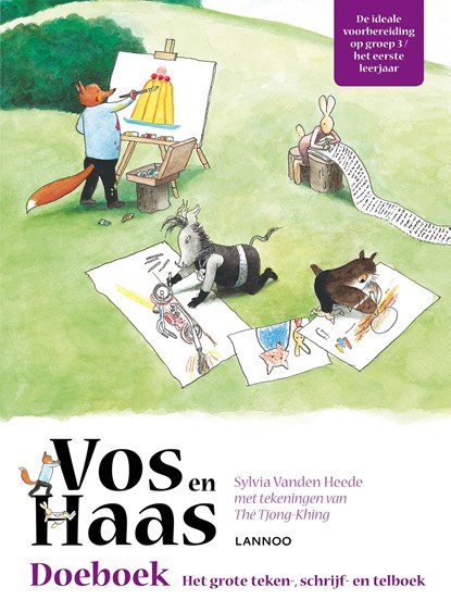 Vos en Haas doeboek (E-boek - ePub-formaat), Sylvia Vanden Heede ; Tjong-Khing The - Ebook EPUB - 9789401436625
