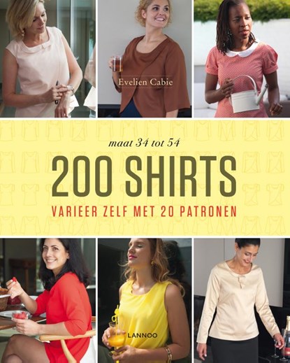 200 shirts, Evelien Cabie - Gebonden - 9789401438490