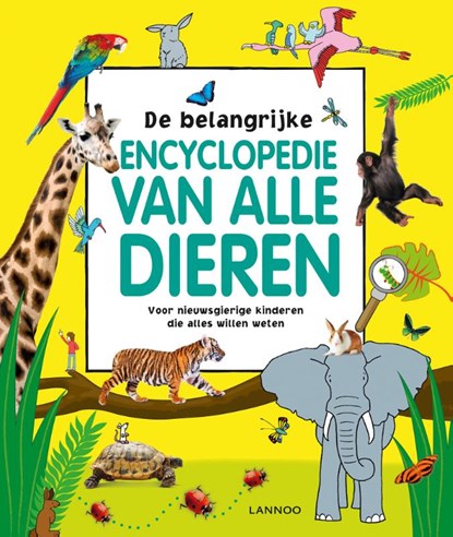 De belangrijke encyclopedie van alle dieren, James Mitchem - Gebonden - 9789401449328