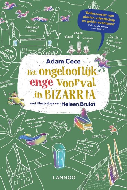 Het ongelooflijk enge voorval in Bizarria, Adam Cece - Gebonden - 9789401455596