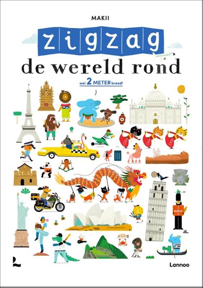 De wereld rond, Makii - Paperback - 9789401468343