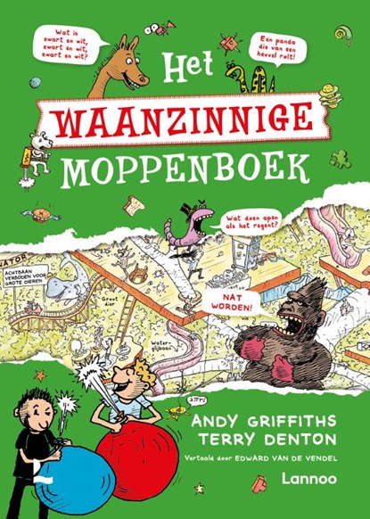 Het waanzinnige moppenboek, Andy Griffiths - Gebonden - 9789401469043