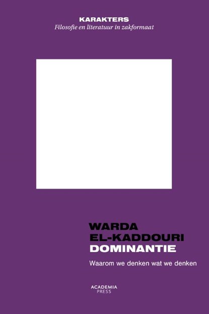 Dominantie, Warda El Kaddouri - Paperback - 9789401471534
