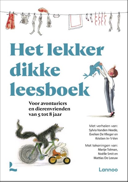 Het lekker dikke leesboek, Sylvia Vanden Heede ; Evelien de Vlieger ; Kristien In-'t-Ven - Gebonden - 9789401471794