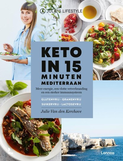 Keto in 15 minuten - Mediterraan, Julie Van den Kerchove - Gebonden - 9789401474269