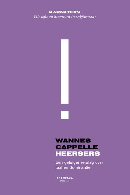 Heersers, Brigitte Vermeersch ; Wannes Cappelle - Paperback - 9789401475211