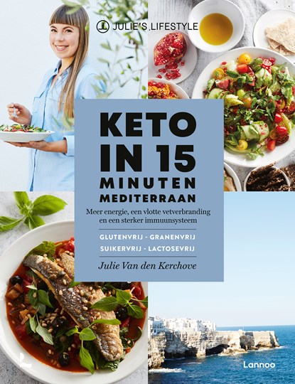 Keto in 15 minuten - Mediterraans, Julie Van den Kerchove - Ebook - 9789401475815