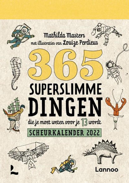 365 Superslimme dingen die je moet weten voor je 13 wordt 2022, Mathilda Masters - Gebonden - 9789401477598