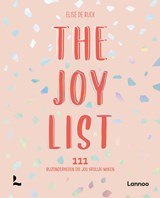 The Joy List, Elise De Rijck -  - 9789401478519