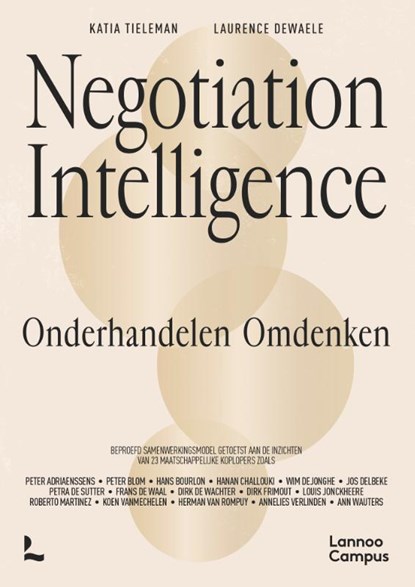 Negotiation Intelligence, Katia Tieleman ; Laurence Dewaele - Gebonden - 9789401482493
