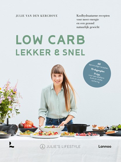 Low Carb, Lekker & snel, Julie Van den Kerchove - Ebook - 9789401483186