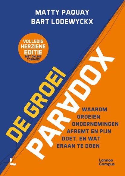 De groeiparadox, Matty Paquay ; Bart Lodewyckx - Gebonden - 9789401483292