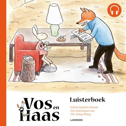 Vos en Haas, Sylvia Vanden Heede - Luisterboek MP3 - 9789401487610