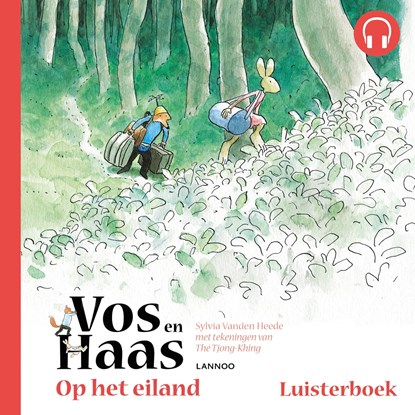 Vos en Haas op het eiland - Luisterboek, Sylvia Vanden Heede - Luisterboek MP3 - 9789401487627