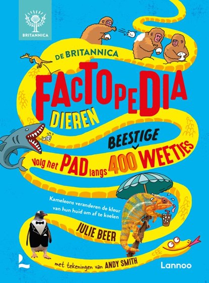 De Britannica Factopedia dieren, Julie Beer - Gebonden - 9789401489997