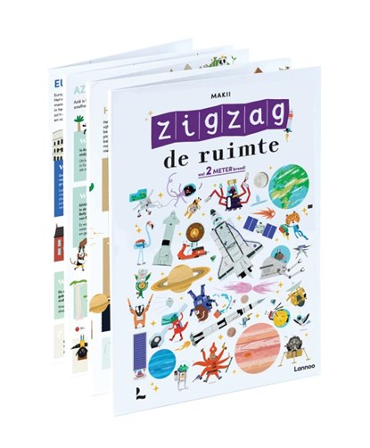 Zigzag - De ruimte, Makii - Paperback - 9789401495974
