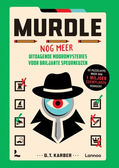Murdle - Nog meer uitdagende moordmysteries voor briljante speurneuzen, G.T. Karber - Paperback - 9789401497879