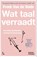 Wat taal verraadt, Freek Van de Velde - Paperback - 9789401499705
