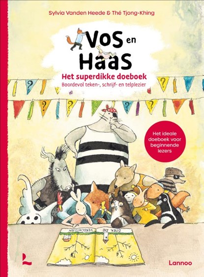 Vos en Haas - Het superdikke doeboek, Sylvia Vanden Heede ; Thé Tjong-Khing - Paperback - 9789401499996