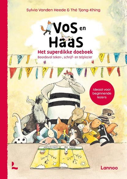 Vos en Haas - Het superdikke doeboek, Sylvia Vanden Heede ; Thé Tjong-Khing - Paperback - 9789401499996