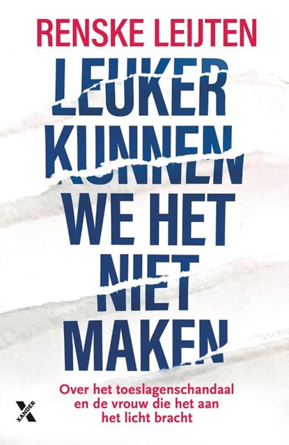 Leuker kunnen we het niet maken, Renske Leijten - Paperback - 9789401620734