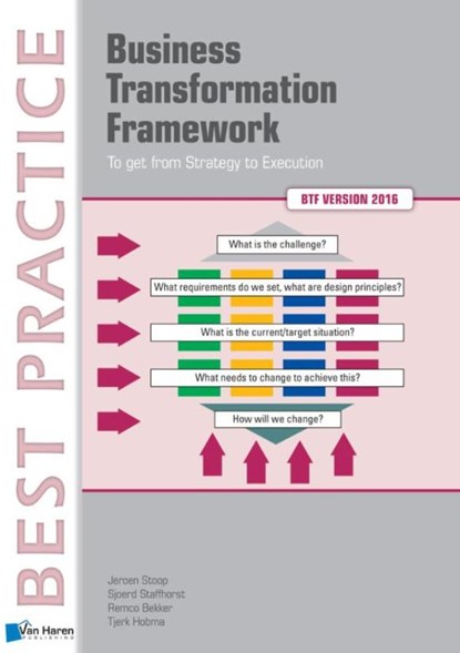Business Transformation Framework - To get from Strategy to Execution BTF version 2016, Jeroen Stoop ; Sjoerd Staffhorst ; Remco Bekker ; Tjerk Hobma - Ebook - 9789401805803