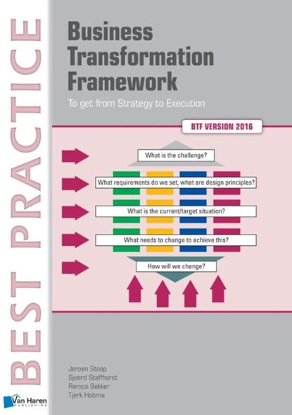 Business Transformation Framework - To get from Strategy to Execution / BTF version 2016, Jeroen Stoop ; Sjoerd Staffhorst ; Remco Bekker ; Tjerk Hobma - Ebook Adobe PDF - 9789401805803