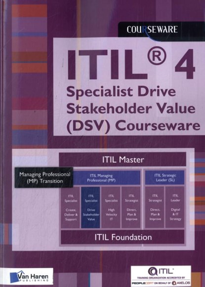 ITIL® 4 Specialist Drive Stakeholder Value (DSV) Courseware, Van Haren Learning Solutions - Paperback - 9789401806725