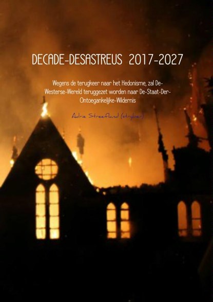 Decade-desastreus 2017-2027, Adrie Streefland (stryber) - Paperback - 9789402122329