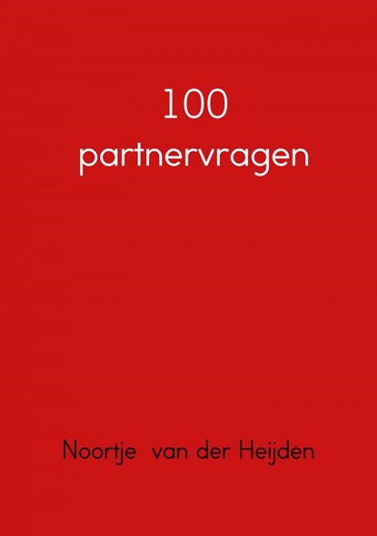 100 partnervragen, Noortje van der Heijden - Paperback - 9789402173642