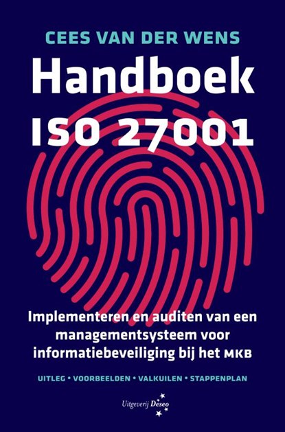 Handboek ISO 27001, Cees van der Wens - Paperback - 9789402186284