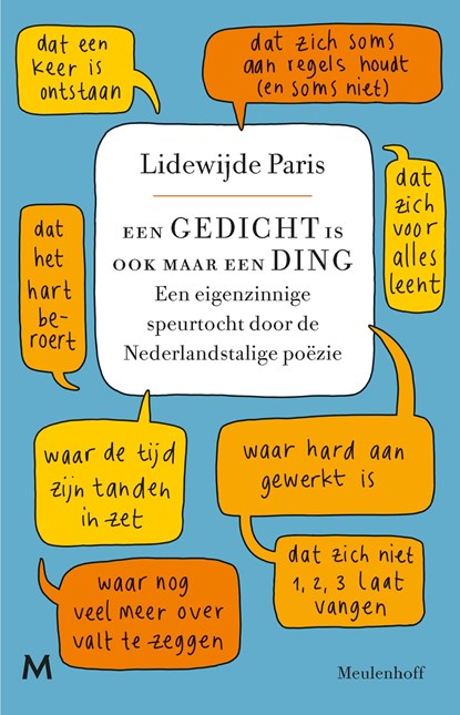 Een gedicht is ook maar een ding, Lidewijde Paris - Ebook - 9789402314496