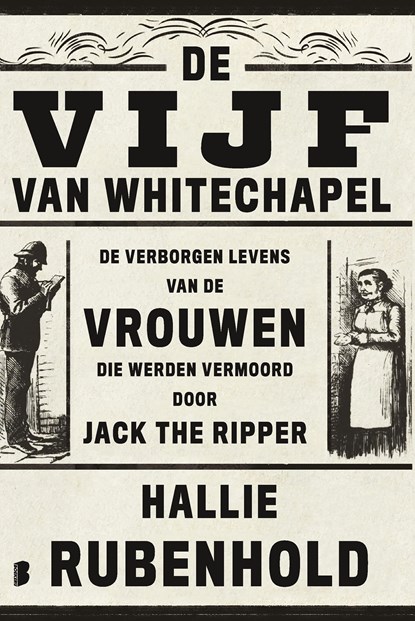 De vijf van Whitechapel, Hallie Rubenhold - Ebook - 9789402323177